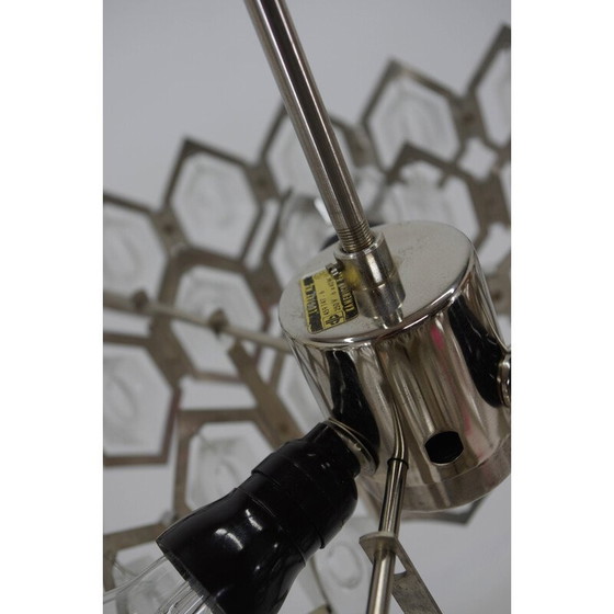 Image 1 of Vintage chandelier by Bejvl for Kamenicky Senov, 1960