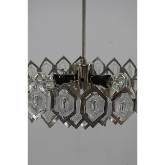Image 1 of Vintage chandelier by Bejvl for Kamenicky Senov, 1960
