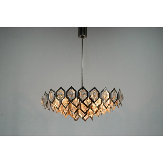 Image 1 of Vintage chandelier by Bejvl for Kamenicky Senov, 1960