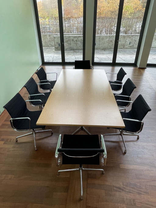 Vitra Ensemble Conference, meeting table U. chairs