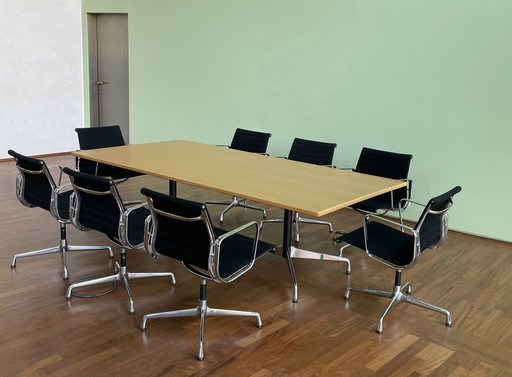 Vitra Ensemble Conference, meeting table U. chairs