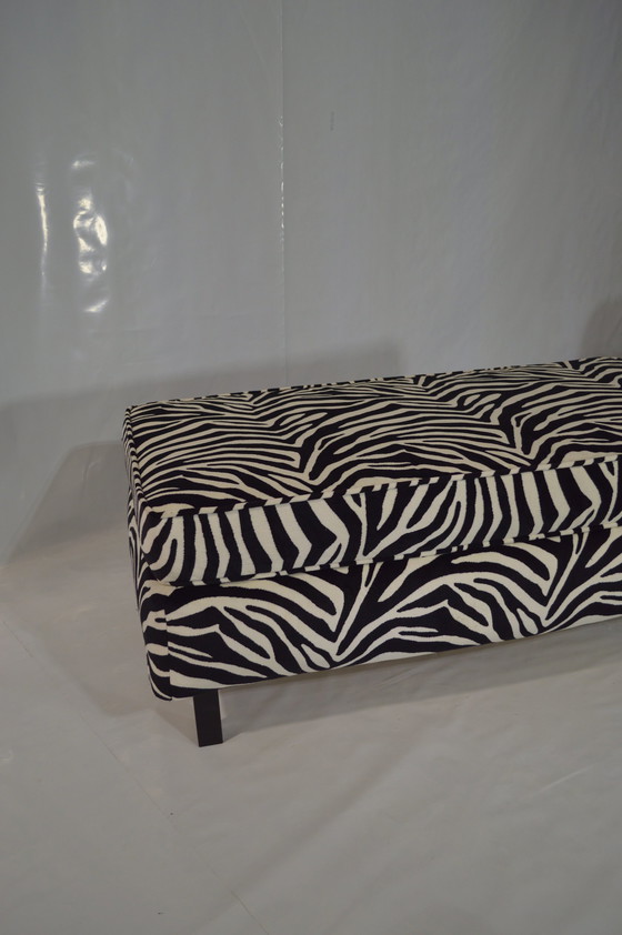 Image 1 of Zebra Footstool