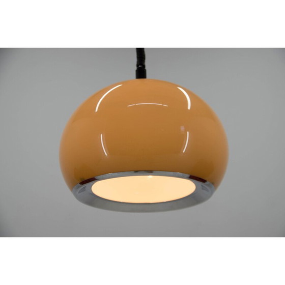 Image 1 of Vintage plastic pendant lamp by Harvey Guzzini for Meblo, Italy 1970