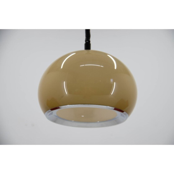 Image 1 of Vintage plastic pendant lamp by Harvey Guzzini for Meblo, Italy 1970