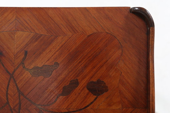 Image 1 of Comodino vintage in stile francese Napoleone III, anni '50