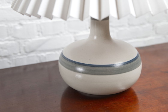 Image 1 of Lampada da tavolo vintage in ceramica di Axella Stentoj, Danimarca, anni '60