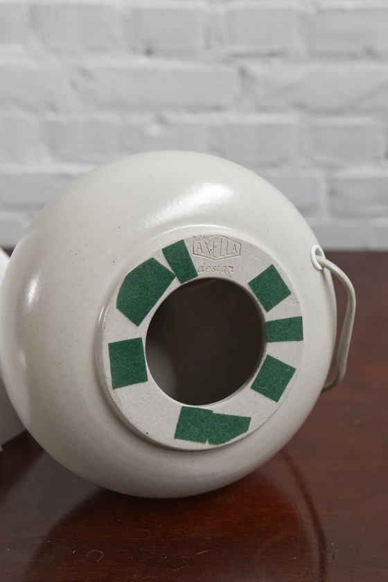 Image 1 of Lampada da tavolo vintage in ceramica di Axella Stentoj, Danimarca, anni '60