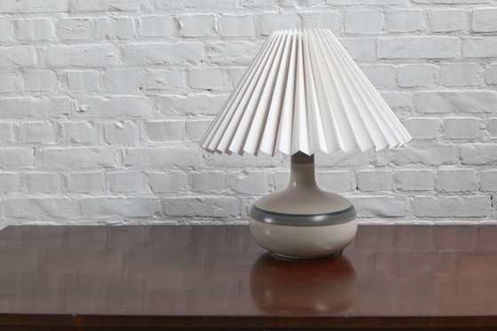Image 1 of Lampada da tavolo vintage in ceramica di Axella Stentoj, Danimarca, anni '60