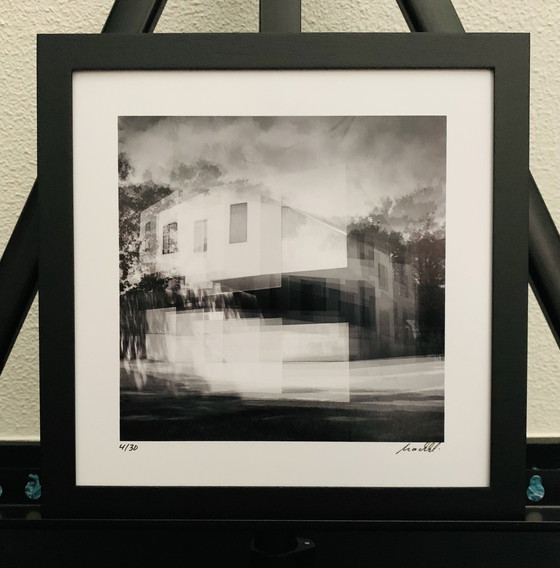 Image 1 of Bauhaus Dessau: Signed And Numbered Framed Architectural Photograph By Frank Machalowski.