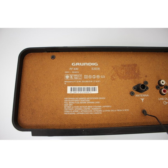 Image 1 of Vintage Grundig Rf 630 radio, Germany 1990s