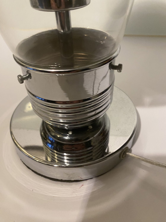 Image 1 of Lampada da tavolo vintage con grande lampadina