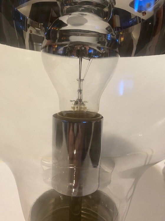 Image 1 of Lampada da tavolo vintage con grande lampadina