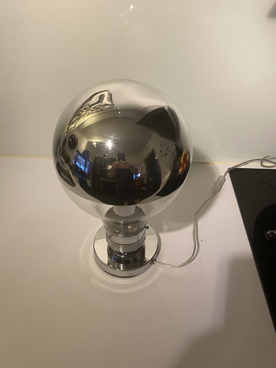 Image 1 of Lampe à poser vintage à grosse ampoule