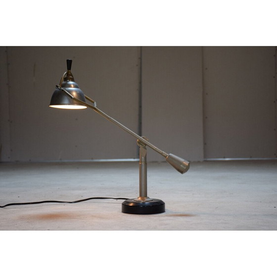 Image 1 of Vintage articulated lamp 1 arm with a pendulum by Edouard Wilfried Buquet, 1920