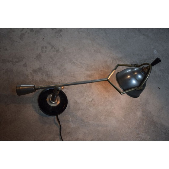 Image 1 of Vintage articulated lamp 1 arm with a pendulum by Edouard Wilfried Buquet, 1920
