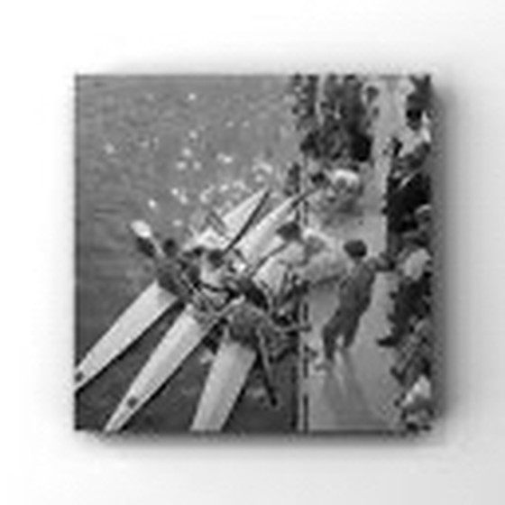 Image 1 of Canoe race on the Bosbaan 1958 silverhalide