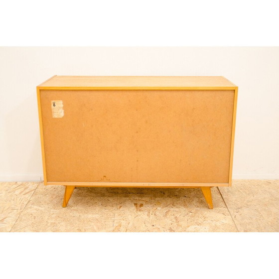 Image 1 of Cassettiera vintage modello U-458 in legno di faggio e compensato di Jiri Jiroutek per Interier Praha, Cecoslovacchia 1960