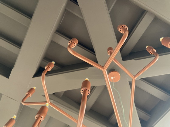 Image 1 of Axis 71 - grand siècle in copper - chandelier