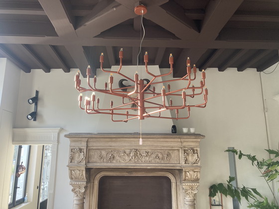 Image 1 of Axis 71 - grand siècle in copper - chandelier