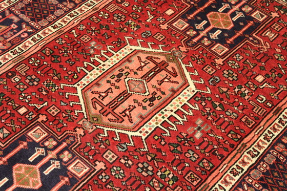 Image 1 of Original Persian Rug Nomadic & Village Rug Hamadan 194 X 144 Cm Top Condition