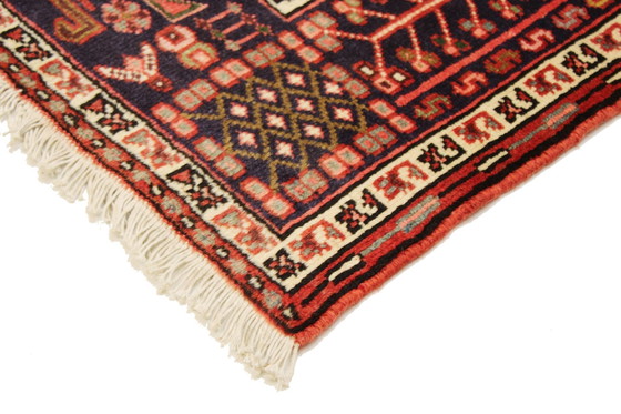 Image 1 of Original Persian Rug Nomadic & Village Rug Hamadan 194 X 144 Cm Top Condition