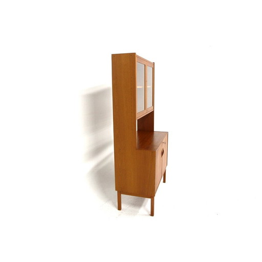 Scandinavian vintage teak highboard, Sweden 1960