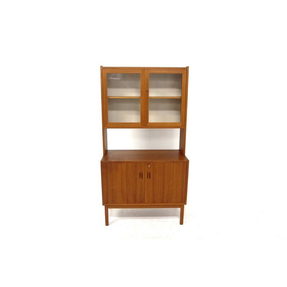 Image 1 of Scandinavian vintage teak highboard, Sweden 1960