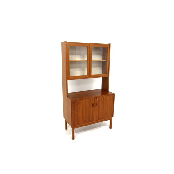 Image 1 of Scandinavian vintage teak highboard, Sweden 1960