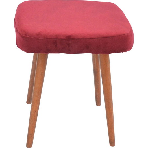 Vintage Stick stool by Dolnośląska Fabryka Mebli, Poland 1960s
