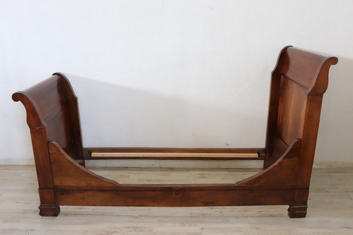 Antique Wooden Single Bed