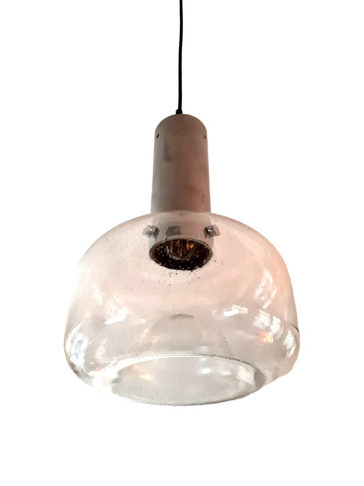 Glass hut Limburg - 1960s - Pendant lamp - Germany