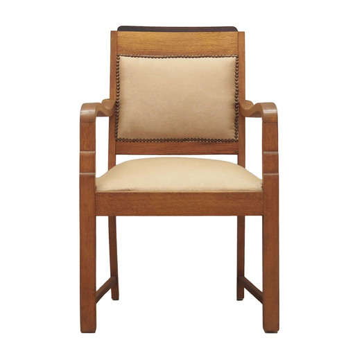 Oak Armchair, Art Déco, 1950S, Production: Denmark