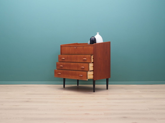 Image 1 of Teak Dressing Table, Scandinavian Design, 1960S, Manufactured By Sw Finland