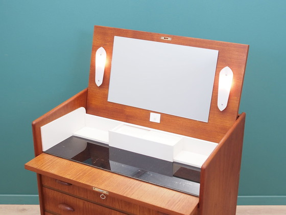 Image 1 of Teak Dressing Table, Scandinavian Design, 1960S, Manufactured By Sw Finland