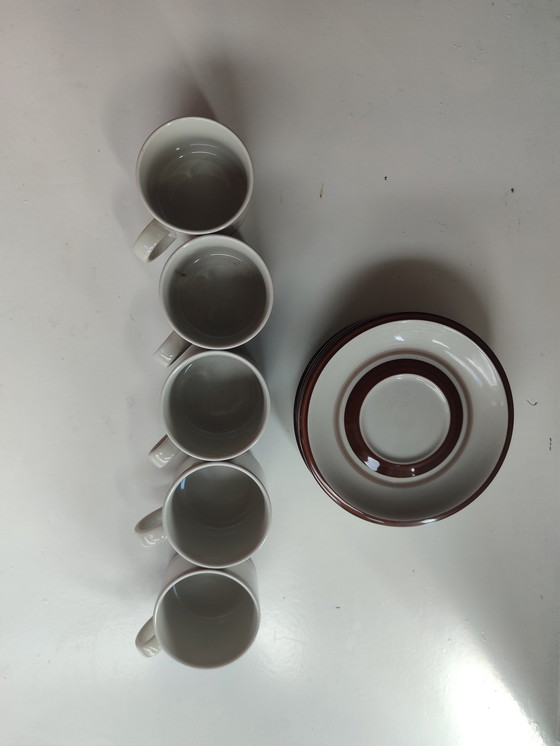 Image 1 of 5x Arabia Finland cup and saucers