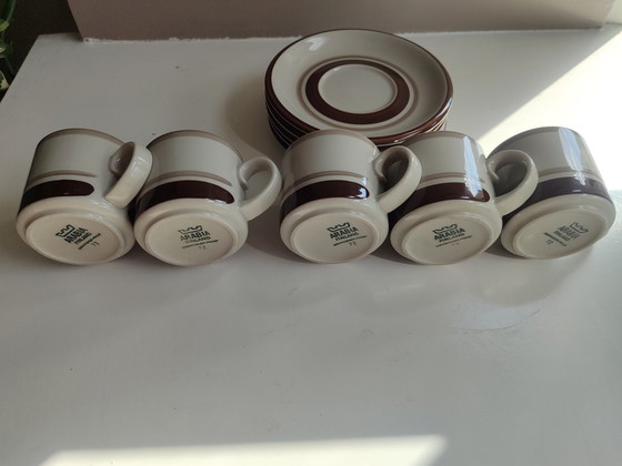 Image 1 of 5x Arabia Finland cup and saucers