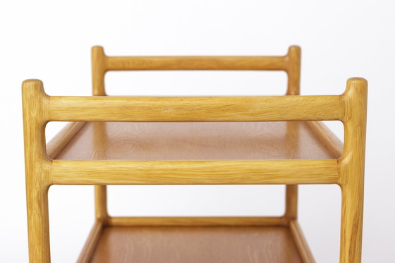 Image 1 of Carrello da portata vintage in rovere, anni '70, danese