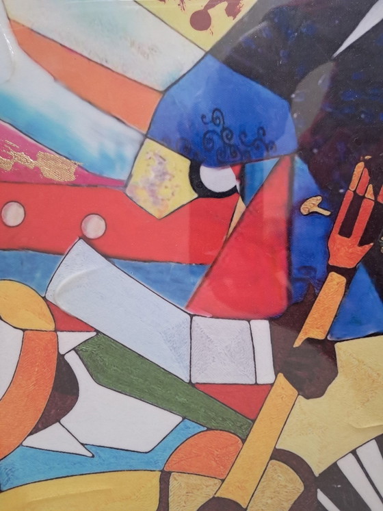 Image 1 of Wall decoration - Les Musicos 01