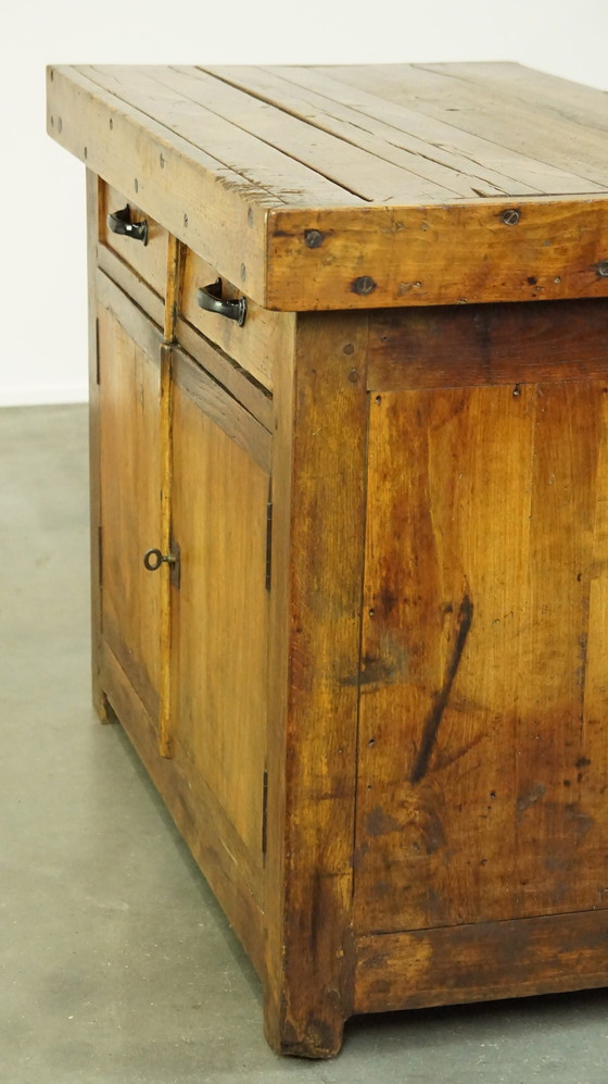 Image 1 of Dresser With 2 Drawers, 2 Doors And A Working Lock