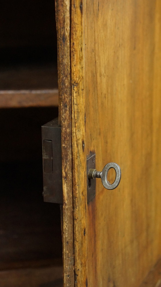 Image 1 of Dresser With 2 Drawers, 2 Doors And A Working Lock