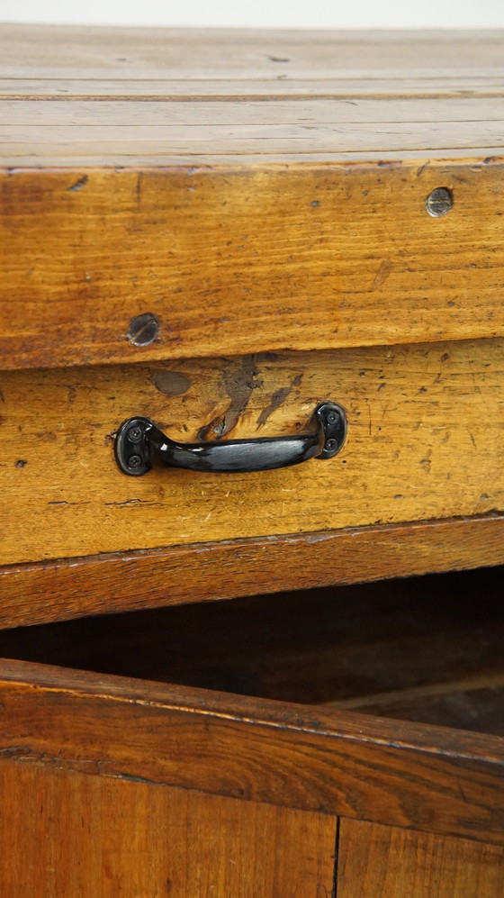 Image 1 of Dresser With 2 Drawers, 2 Doors And A Working Lock