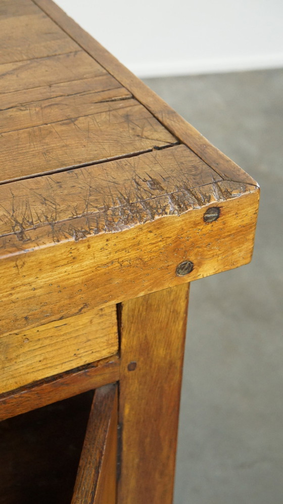 Image 1 of Dresser With 2 Drawers, 2 Doors And A Working Lock