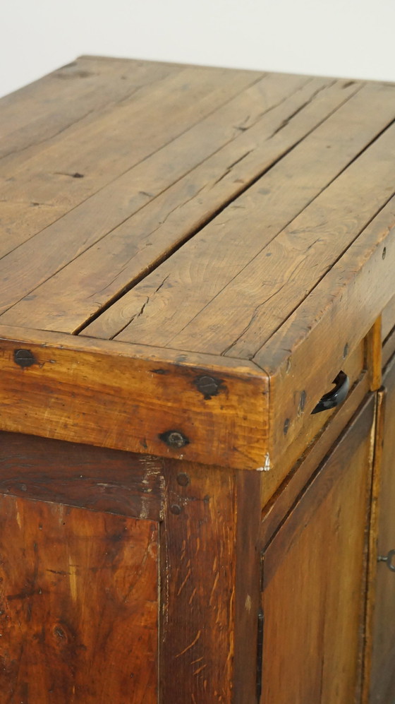 Image 1 of Dresser With 2 Drawers, 2 Doors And A Working Lock