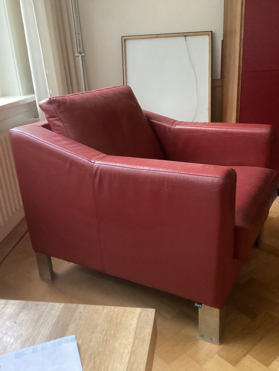 Image 1 of 2x Leolux Antonia Armchairs