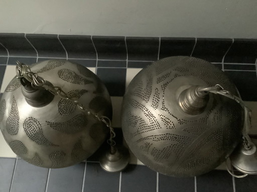 Two Zenza Oriental Lamps