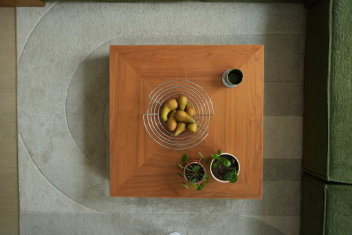 Cool Japandi Mid - Century Coffee Table.