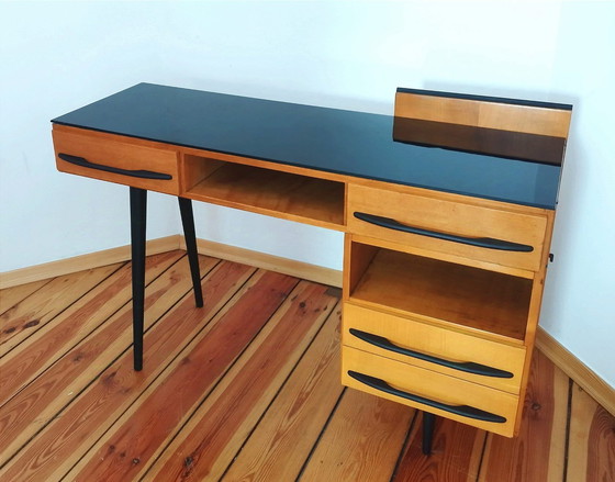 Image 1 of Console, Desk Designed By M. Pozar, Up Zavody, Czechoslovakia