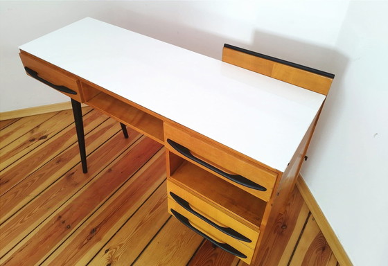 Image 1 of Console, Desk Designed By M. Pozar, Up Zavody, Czechoslovakia