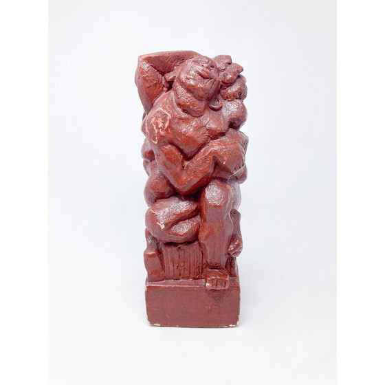 Image 1 of Vintage plaster sculpture by Jean Canneel, Belgium