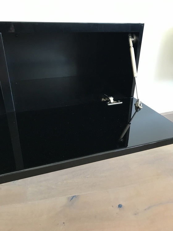 Image 1 of Pescarollo Italian design high gloss lacquer wall unit